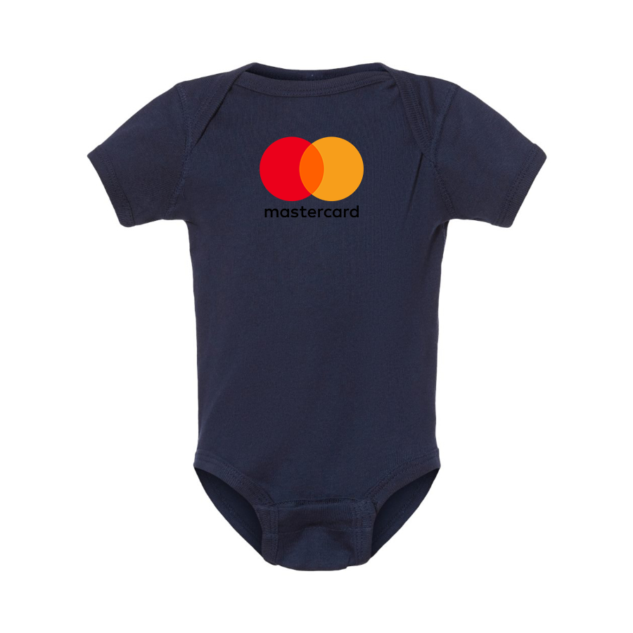 Mastercard Logo  Baby Onesie Romper