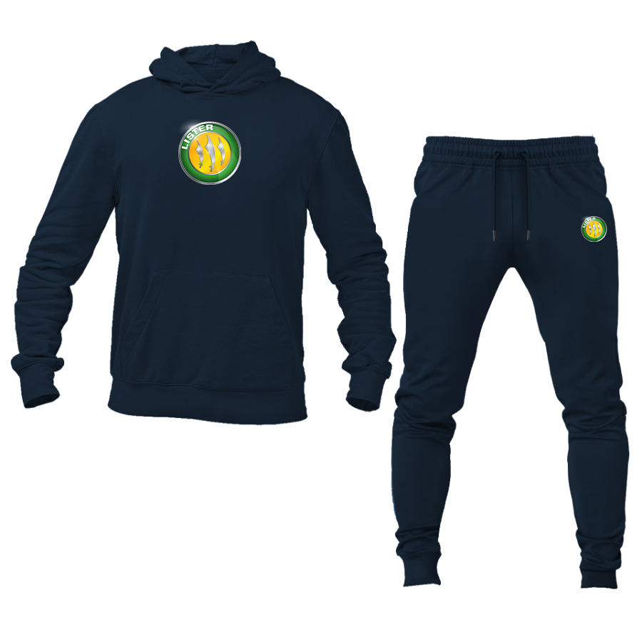Men's Lister Motor Company Logo Hoodie Joggers Set