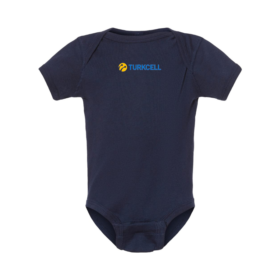 TurkCell Logo Baby Onesie Romper