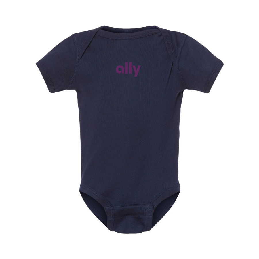 Ally Financial Logo Baby Onesie Romper