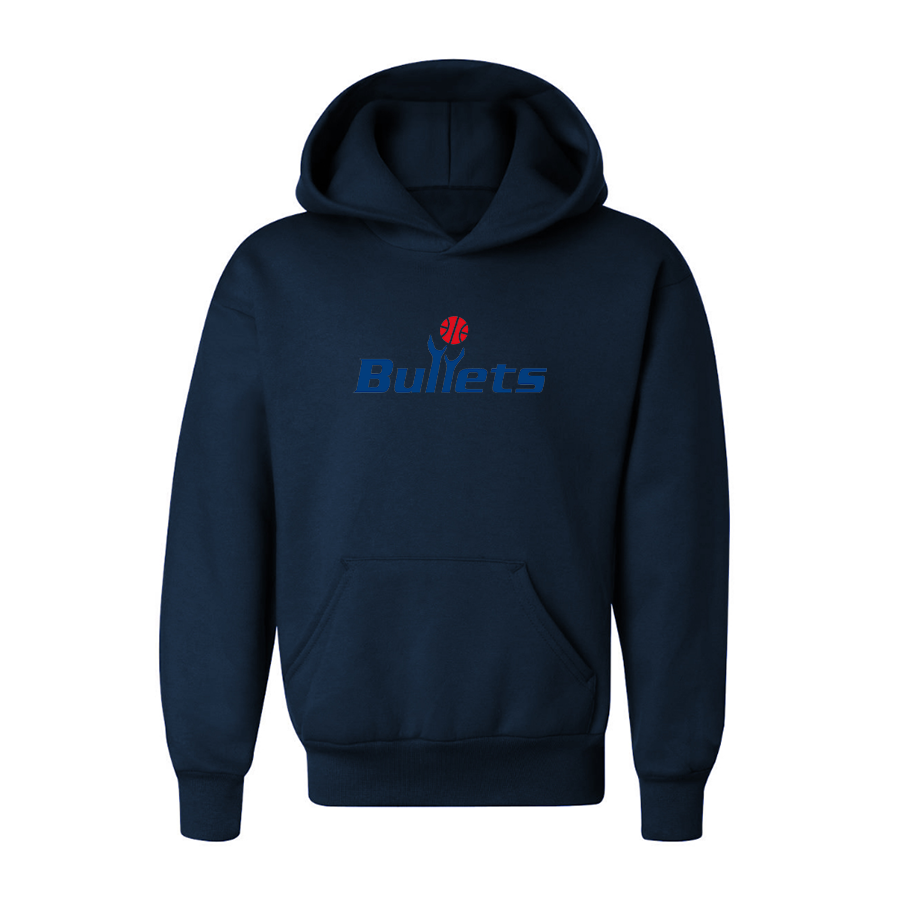 Youth Baltimore Bullets Logo Pullover Hoodie