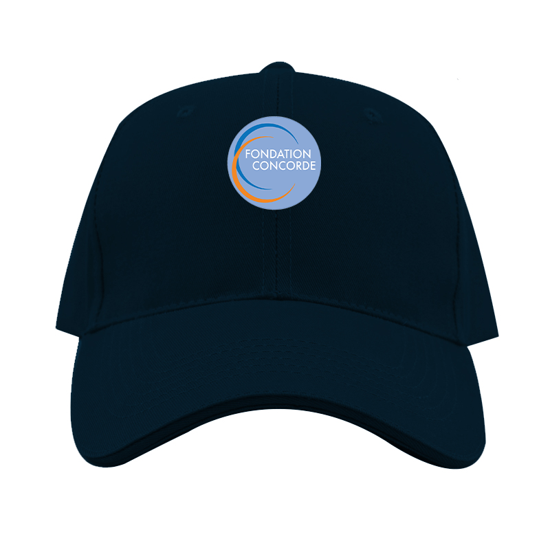 Fondation Concorde Logo  Dad Baseball Cap Hat