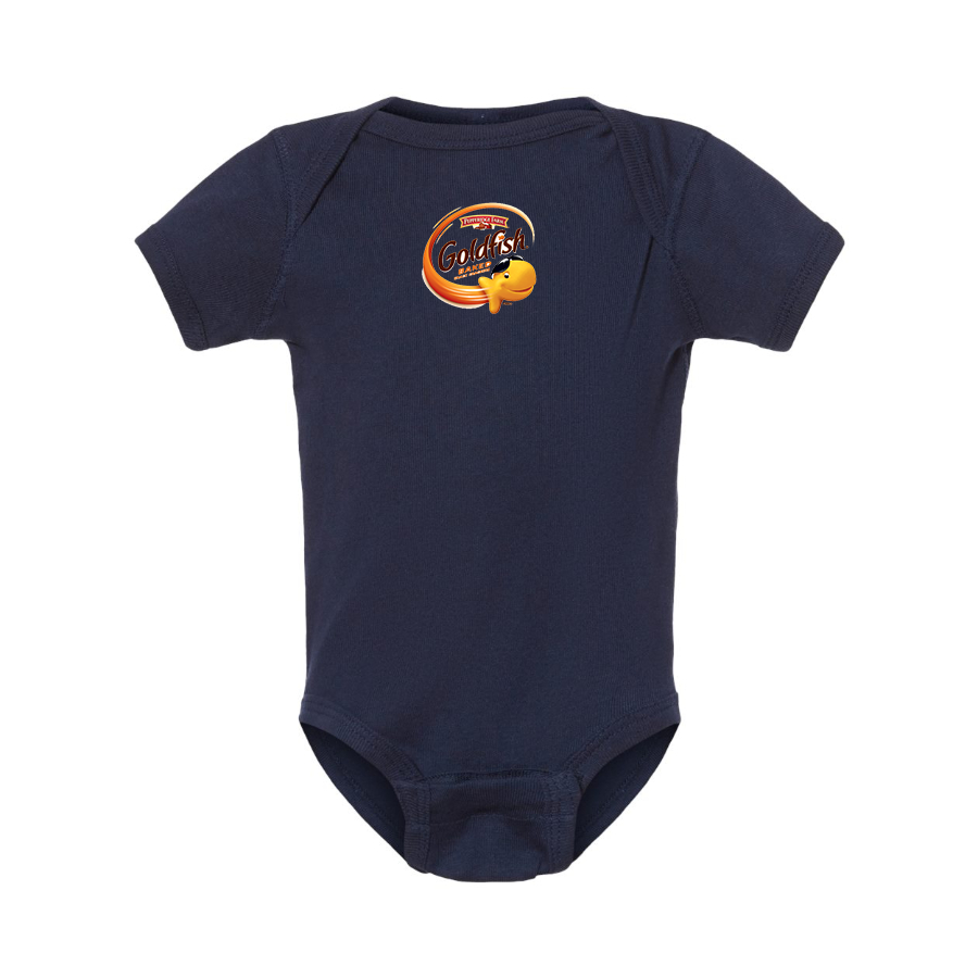 Goldfish Logo Baby Onesie Romper