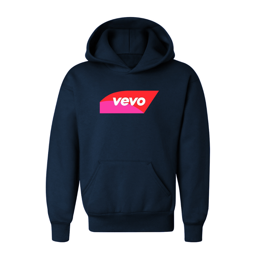 Youth Vevo Thumbnail Banner Logo Pullover Hoodie