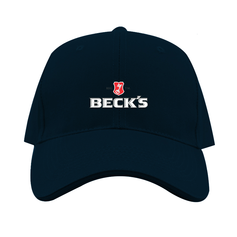 Becks Logo  Dad Baseball Cap Hat