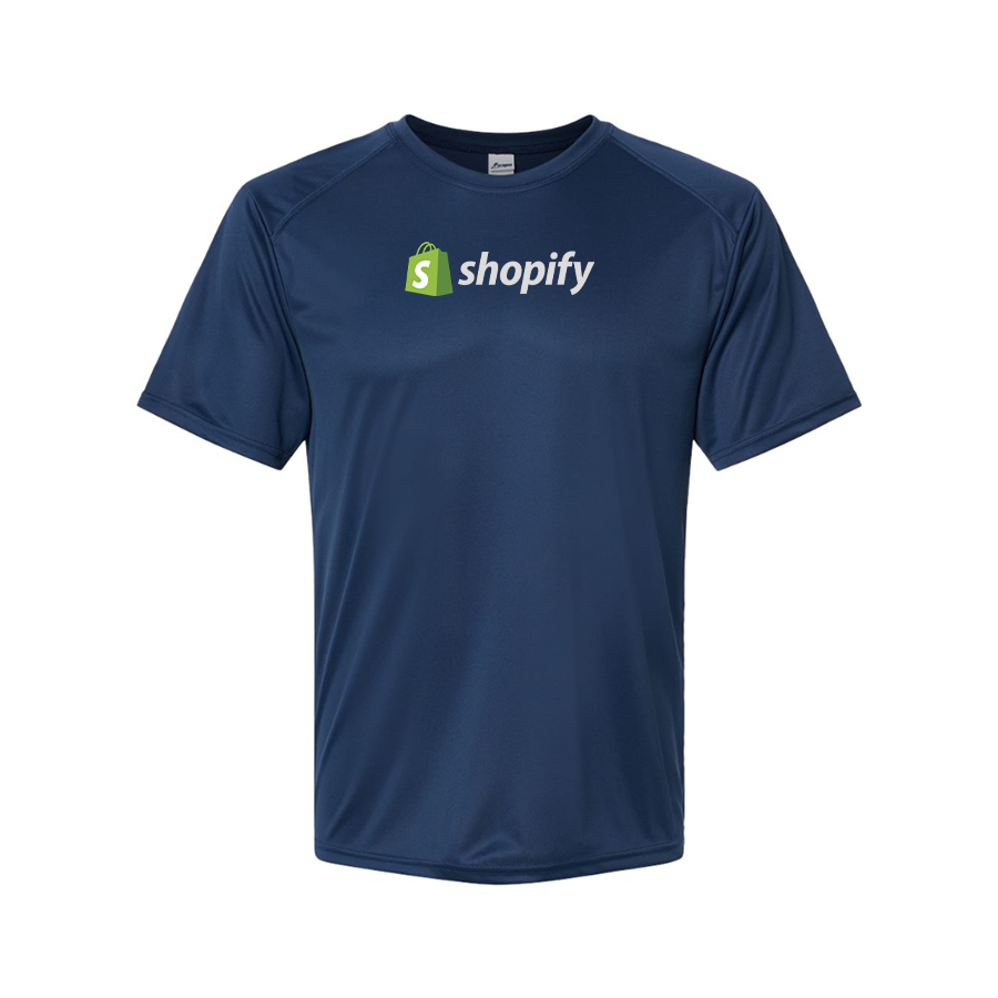Men's Shopify Logo Performance T-Shirt