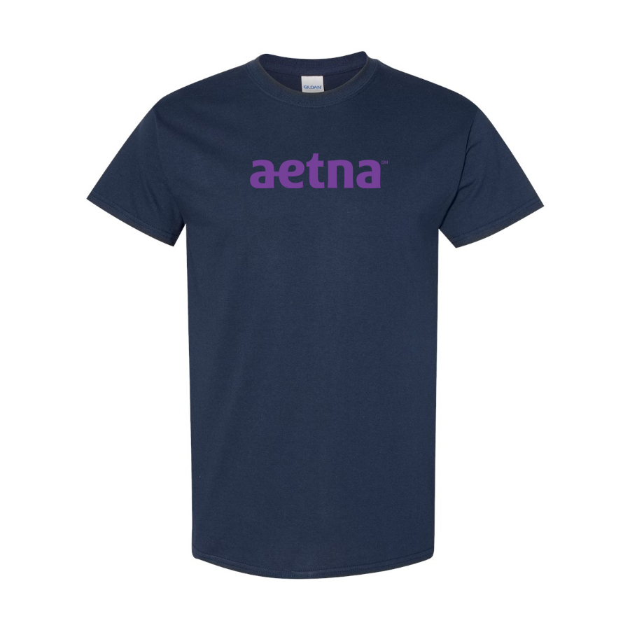 Men's Aetna Logo Cotton T-Shirt