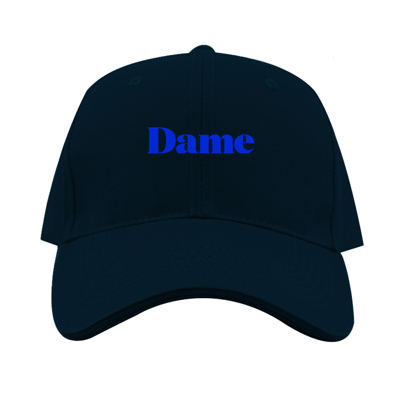 Dame Products Logo  Dad Baseball Cap Hat
