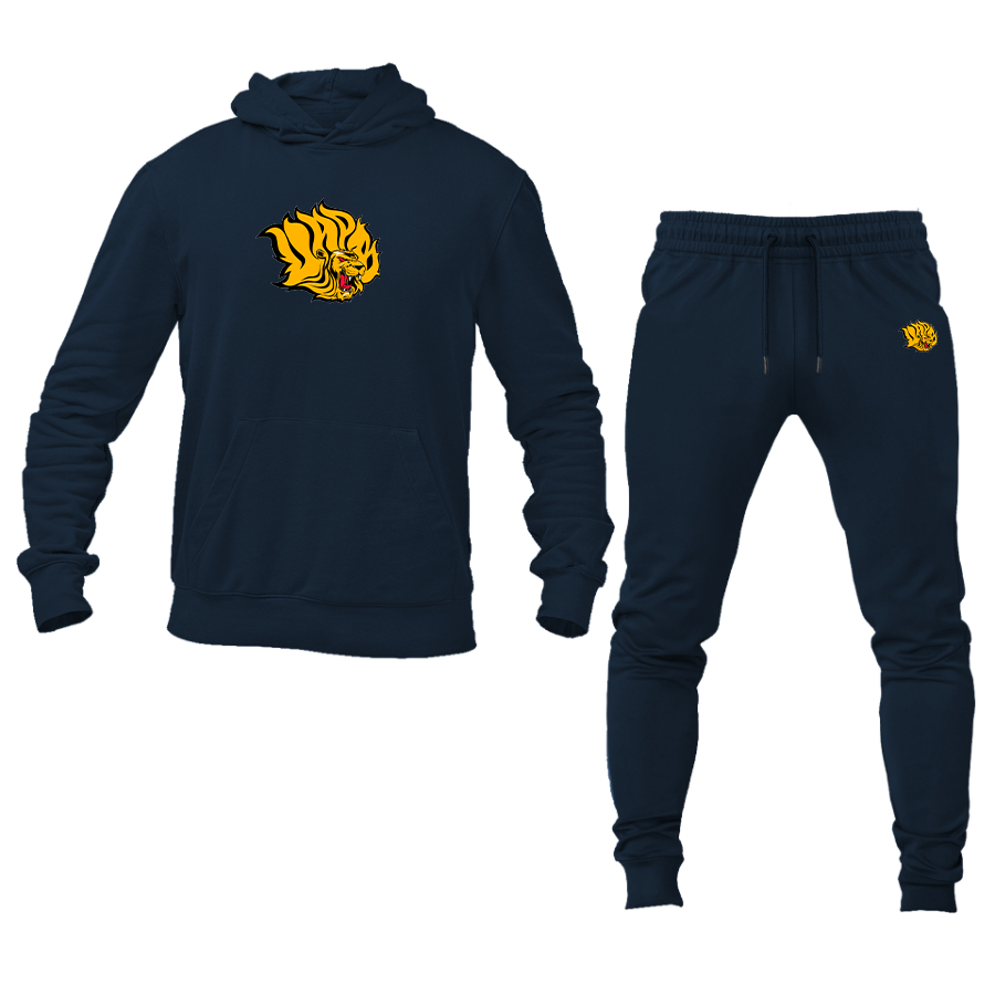 Men's Arkansas PB Golden Lions Devils Hoodie Joggers Set