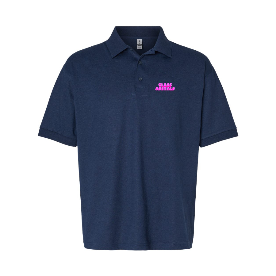 Men's Glass Animals Logo Dry Blend Polo