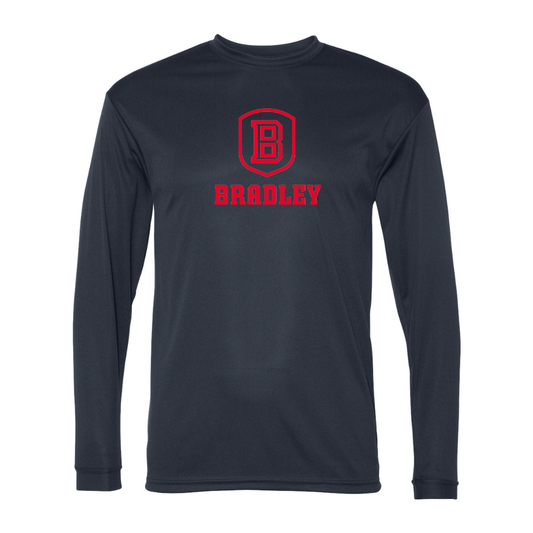 Men's Bradley Braves Performance Long Sleeve T-Shirt