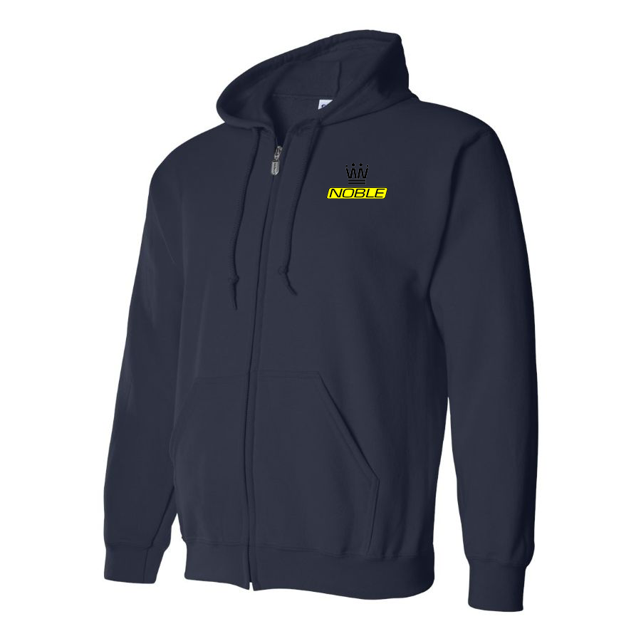 Men's Noble Logo Zipper Hoodie