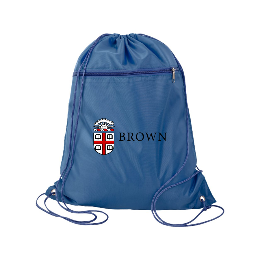 Brown University Q-Tees - Polyester Cinchpack