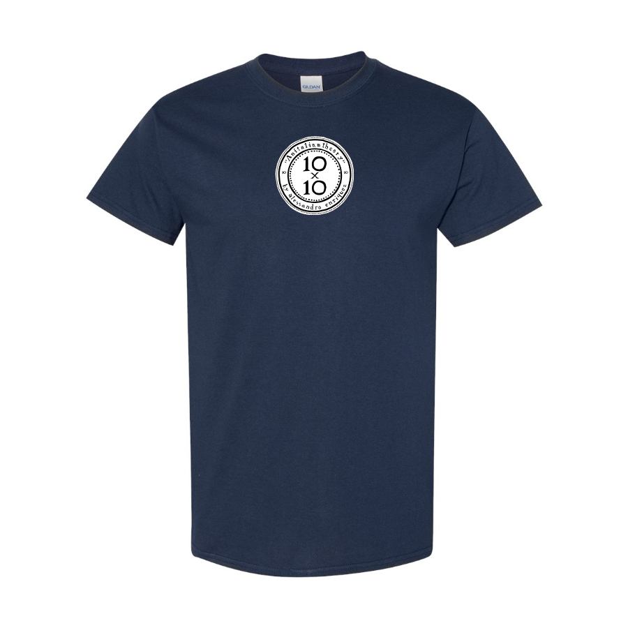 Men's 10x10 An Italian Theory Logo Cotton T-Shirt