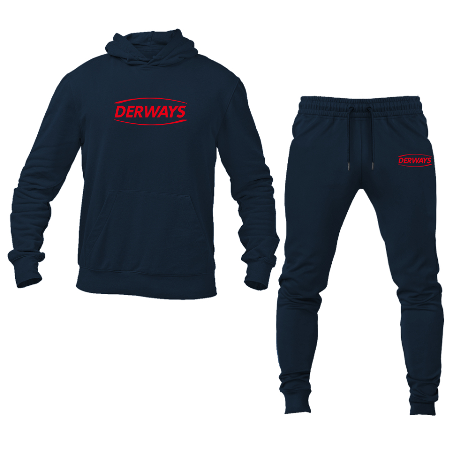 Men's Derways Logo Hoodie Joggers Set