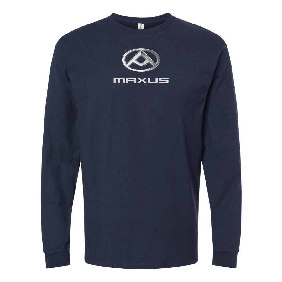 Men's Maxus Logo Cotton Long Sleeve T-Shirt