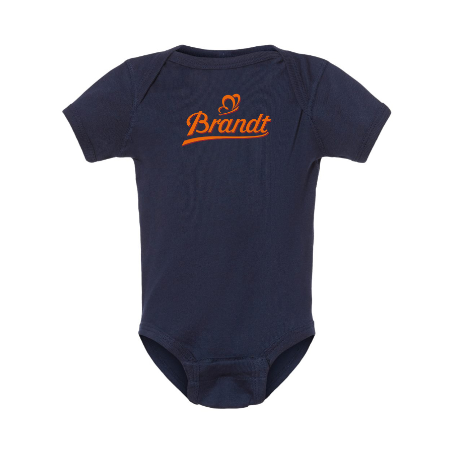 Brandt Zwieback Logo Baby Onesie Romper