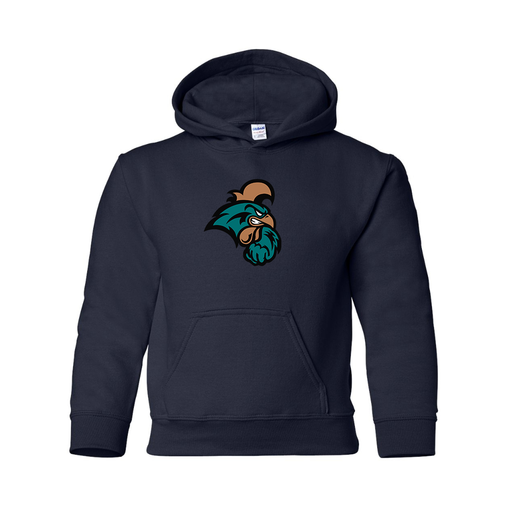 Youth  Coastal Carolina Chanticleers Gildan Heavy Blend  Hooded Sweatshirt