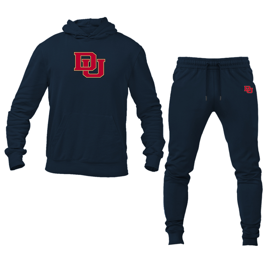 Men's Denver Pioneers  Hoodie Joggers Set