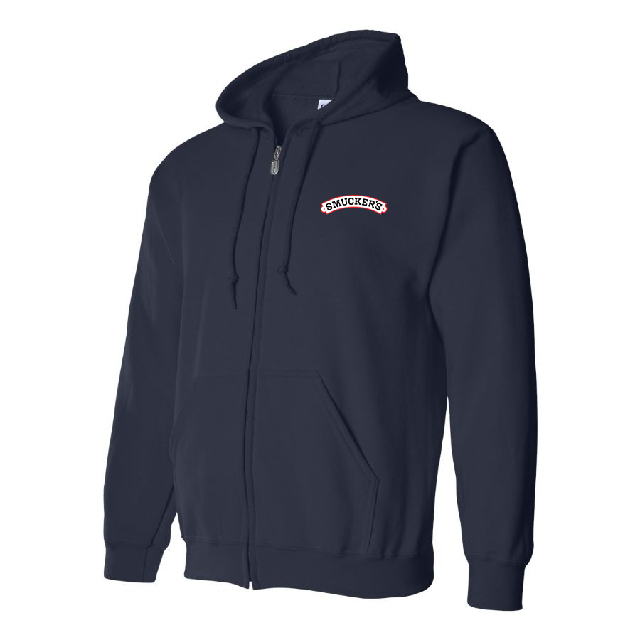 Men's Smucker's Logo Zipper Hoodie