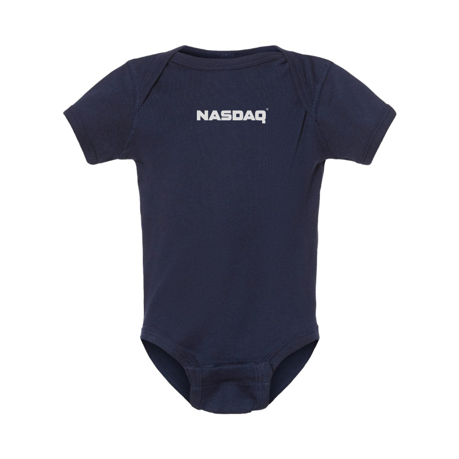 Nasdaq Logo  Baby Onesie Romper