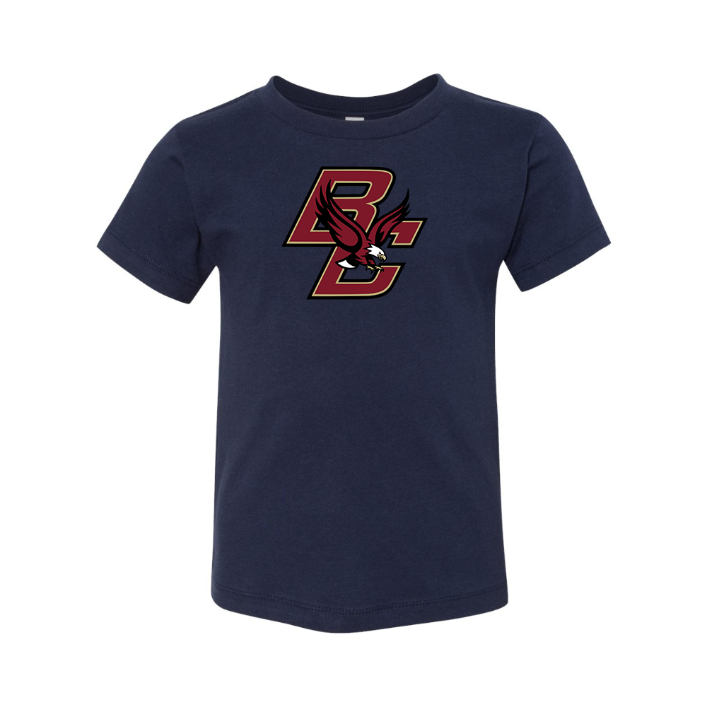 Boston College Eagles  BELLA  CANVAS Toddler Jersey Tee