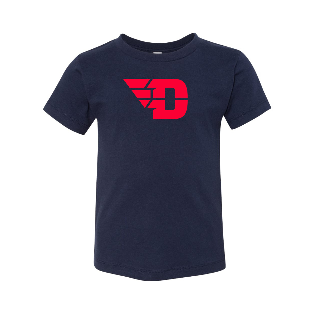 Dayton Flyers BELLA  CANVAS Toddler Jersey Tee