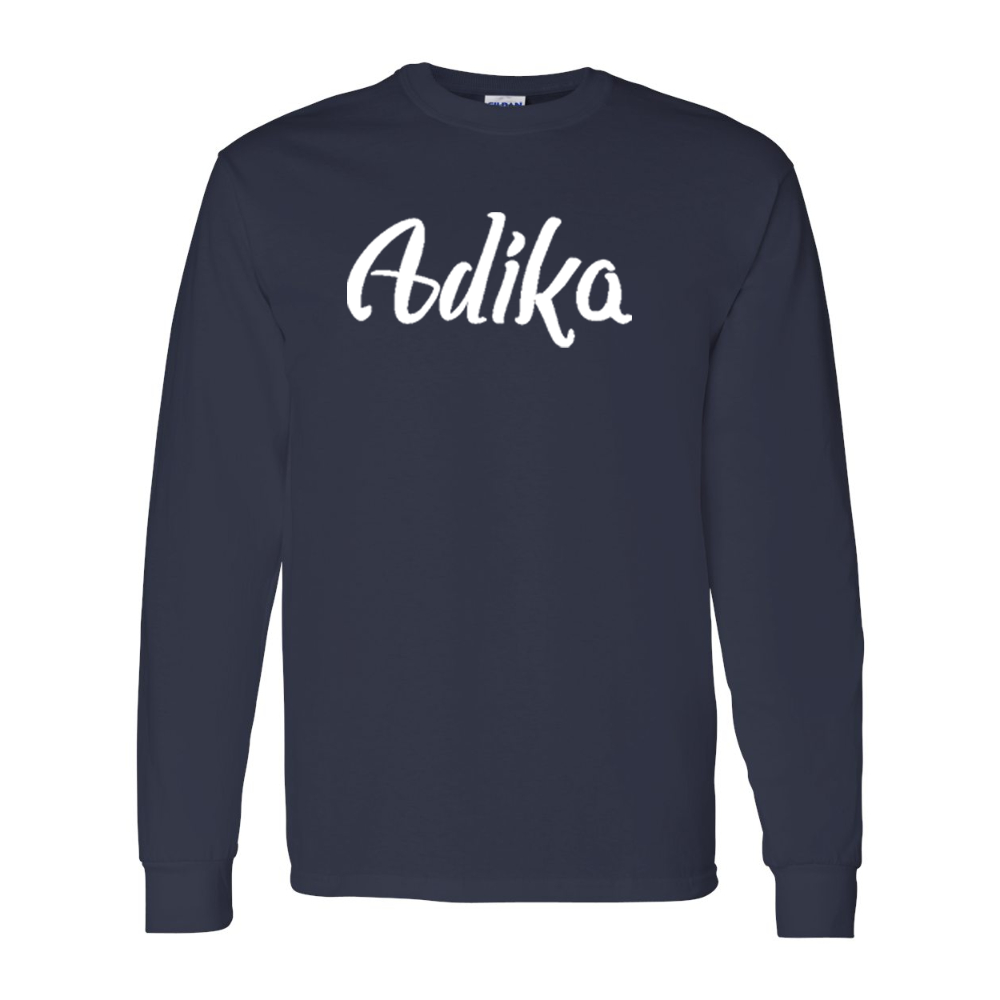 Men's Adika  Gildan Heavy Cotton Long Sleeve T-Shirt