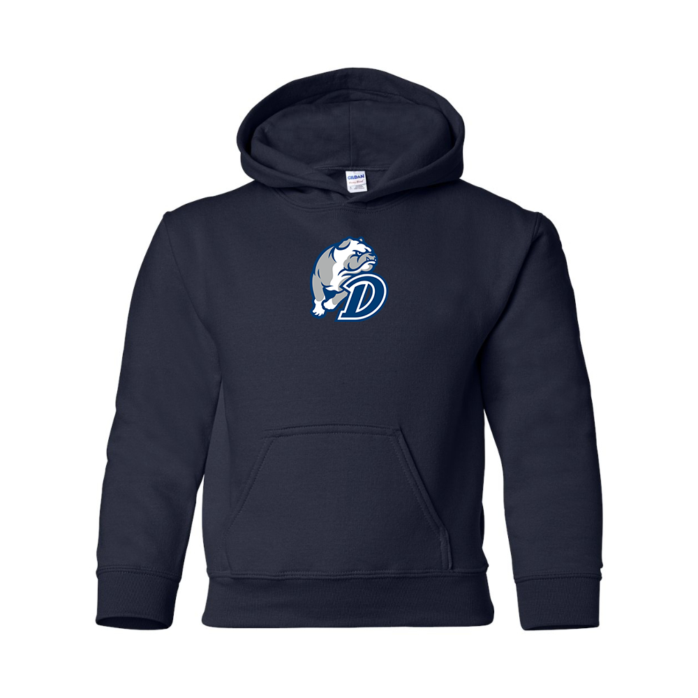 Youth Drake Bulldogs  Gildan Heavy Blend  Hooded Sweatshirt