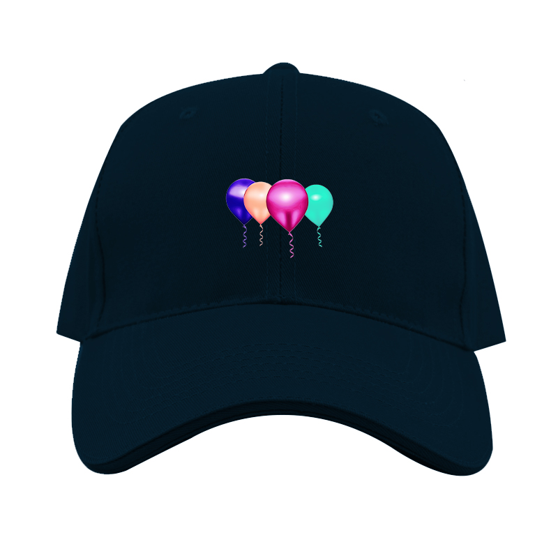 Balloon-Emojis Logo  Dad Baseball Cap Hat
