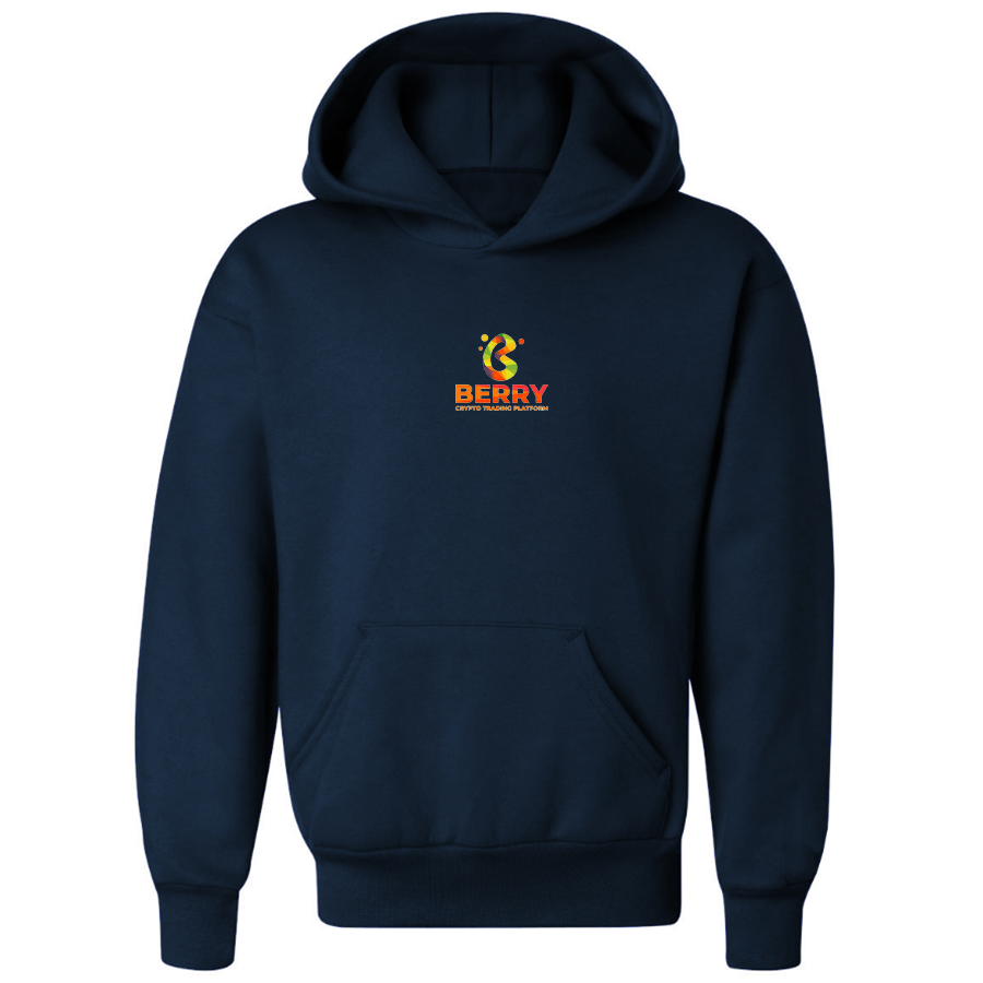 Youth Berry  Logo Pullover Hoodie