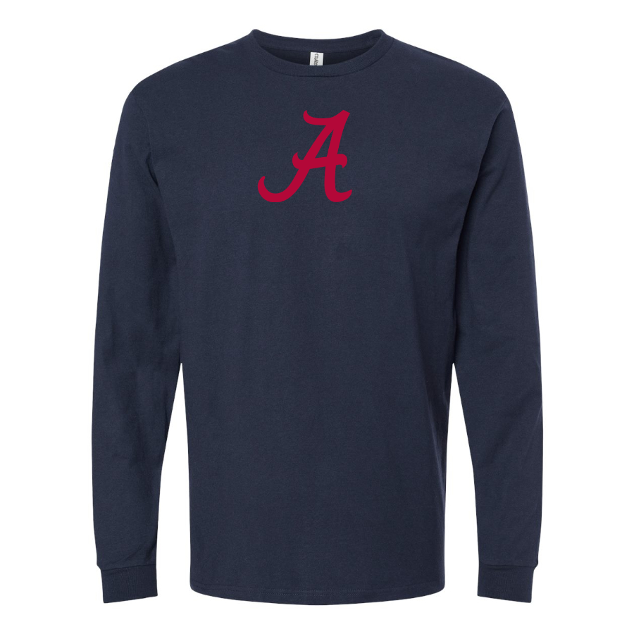 Men's Alabama Crimson Tide Logo Cotton Long Sleeve T-Shirt