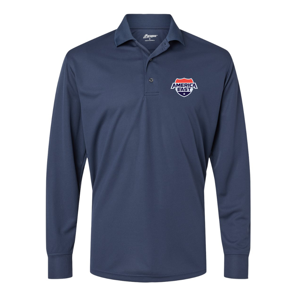 Men's America East Conference Paragon Prescott Long Sleeve Polo