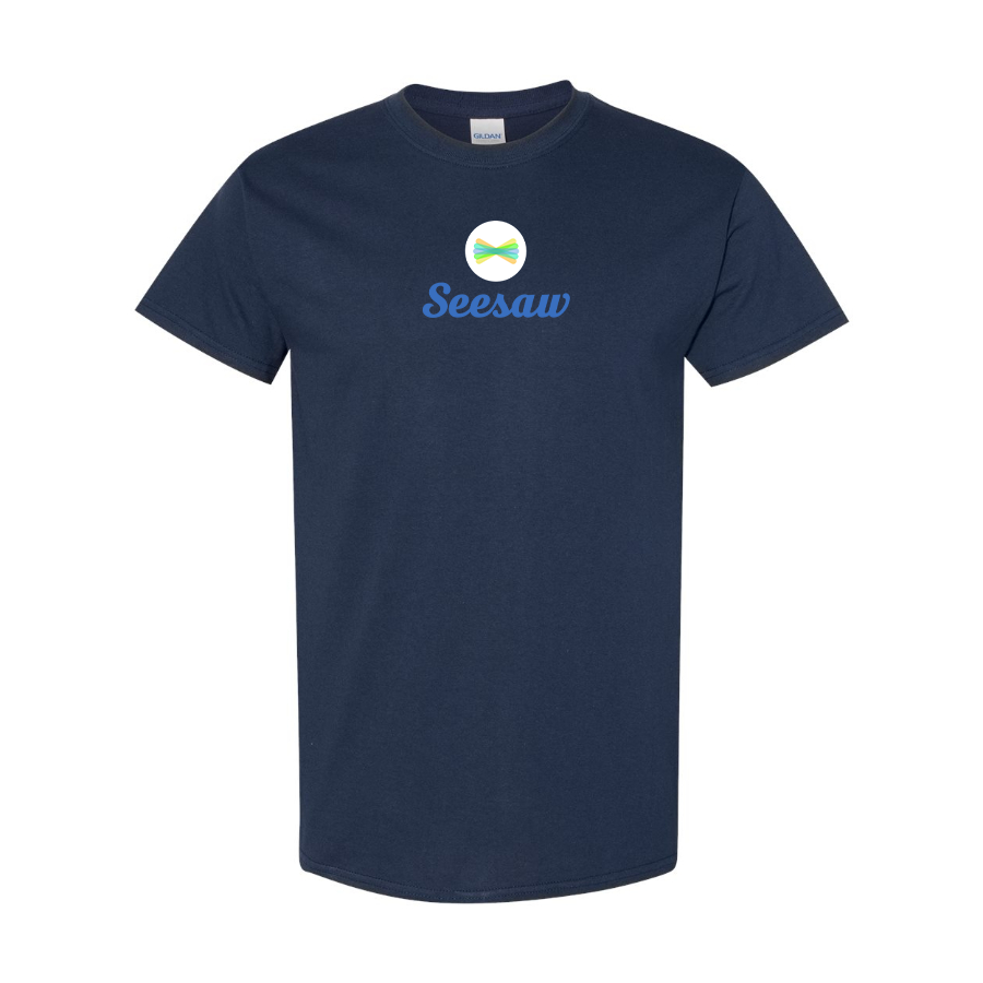 Men's Seesaw Logo Cotton T-Shirt