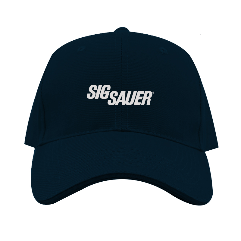 Sig Sauer Logo  Dad Baseball Cap Hat