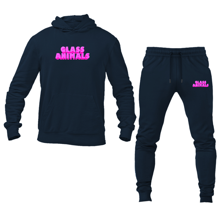 Men's Glass Animals Logo Hoodie Joggers Set
