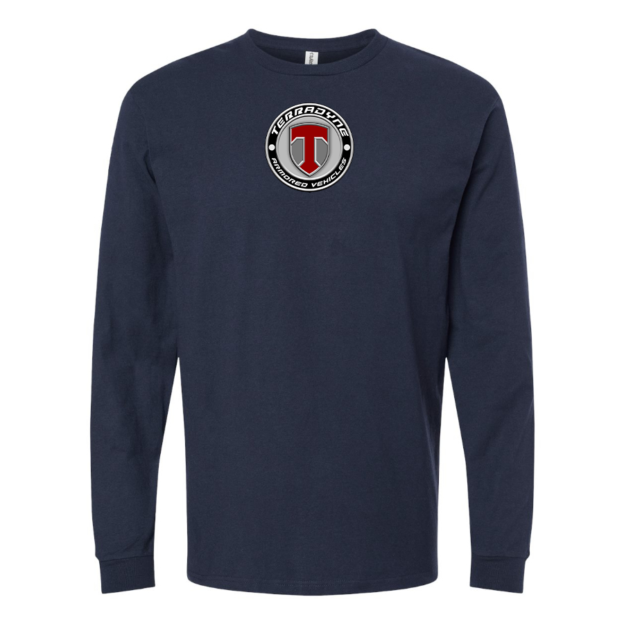 Men's Terradyne Logo Cotton Long Sleeve T-Shirt