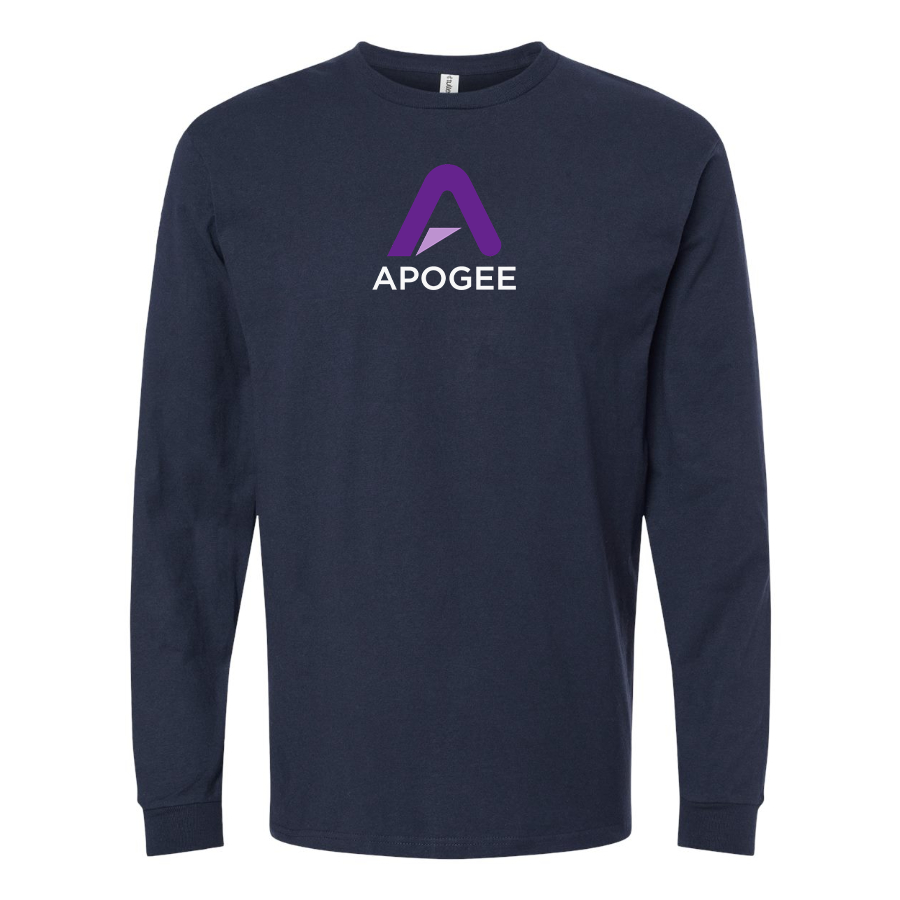 Men's Apogee Electronics Logo Cotton Long Sleeve T-Shirt