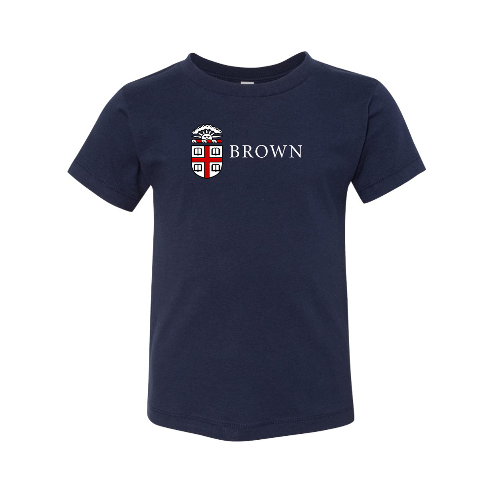 Brown University BELLA  CANVAS Toddler Jersey Tee