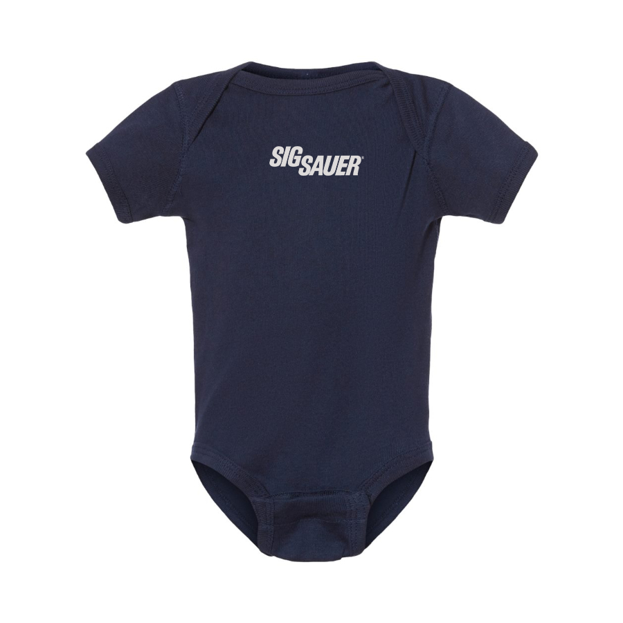 Sig Sauer Logo Baby Onesie Romper