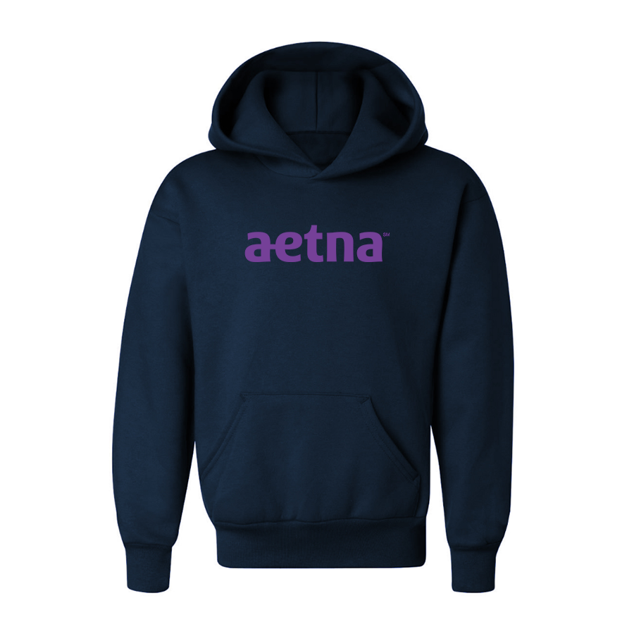 Youth Aetna Logo Pullover Hoodie