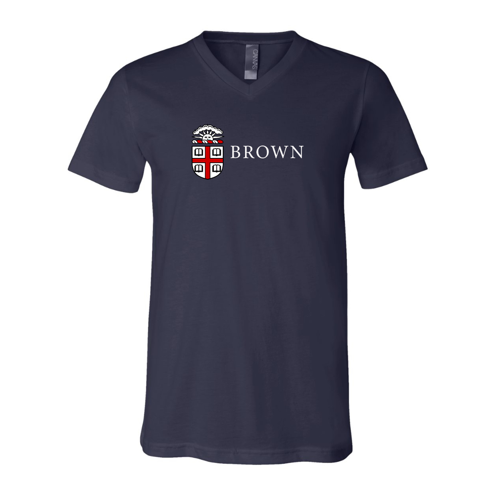 Brown University  BELLA  CANVAS - Jersey V-Neck T-Shirt