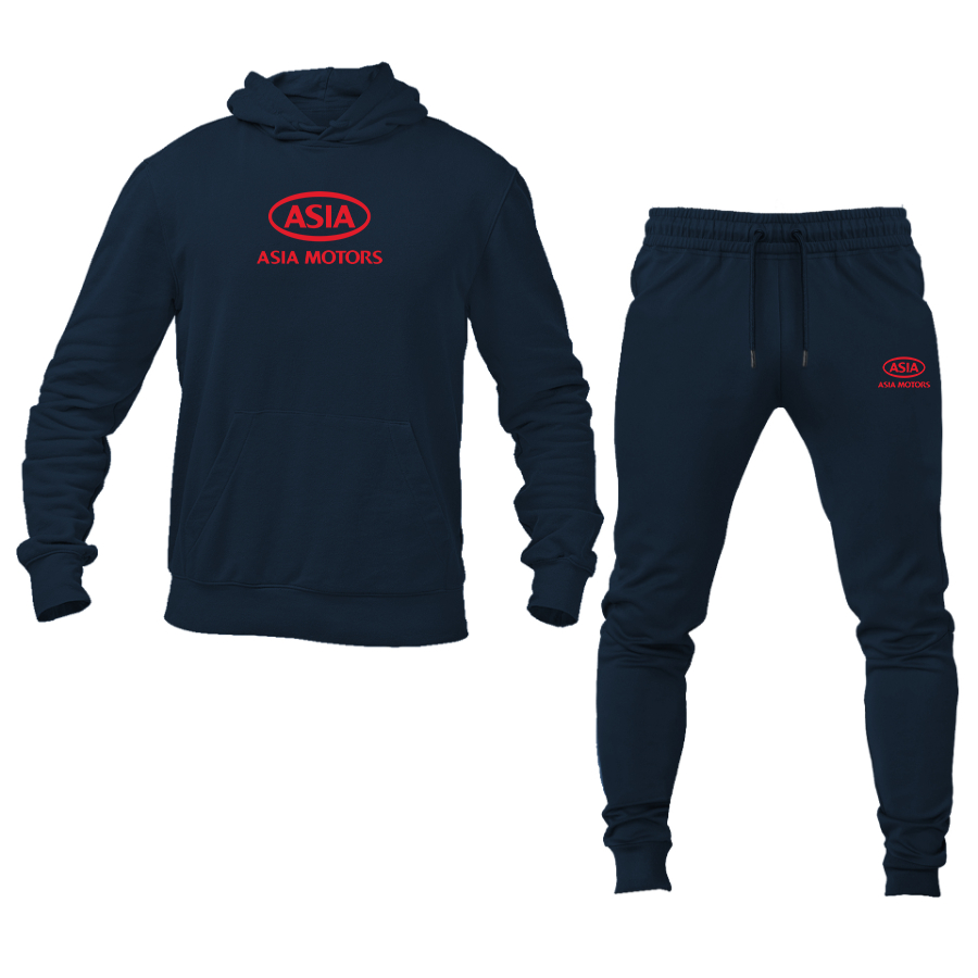 Men's Asia Motors Logo Hoodie Joggers Set