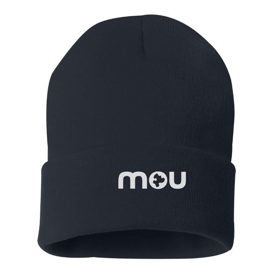 Mou Logo Beanie Hat