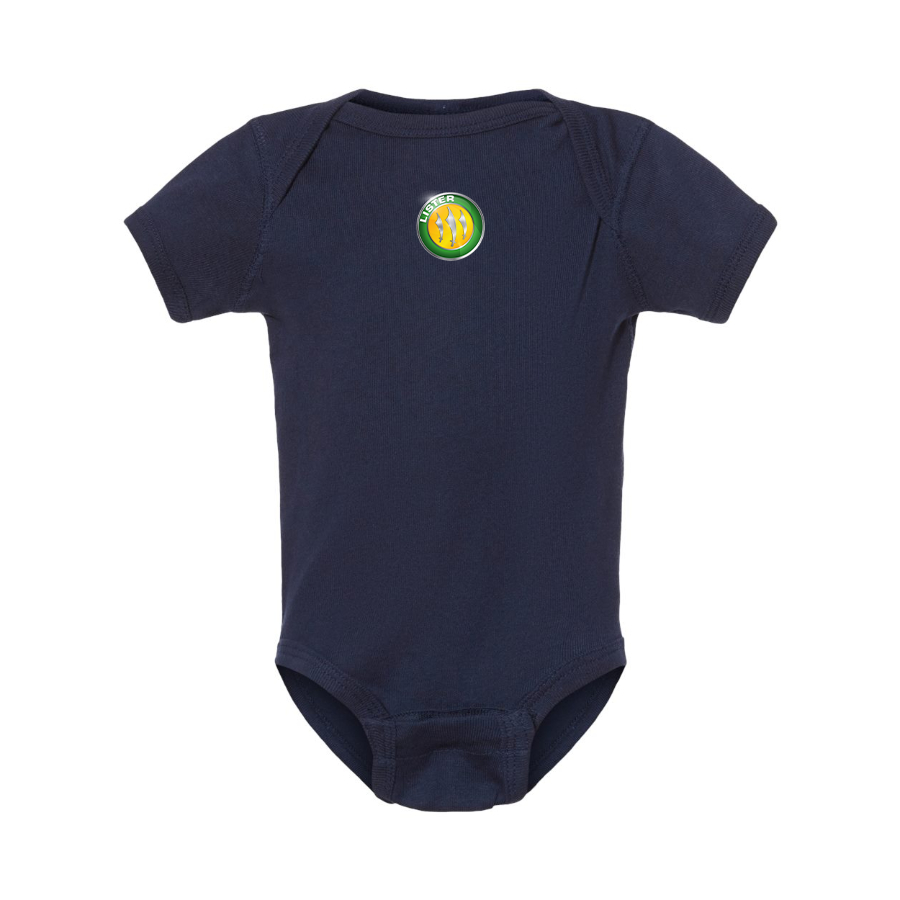 Lister Motor Company Logo Baby Onesie Romper