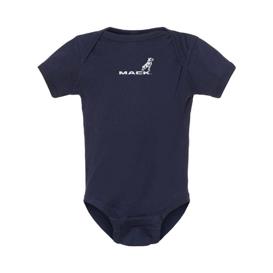 Mack  Logo Baby Onesie Romper