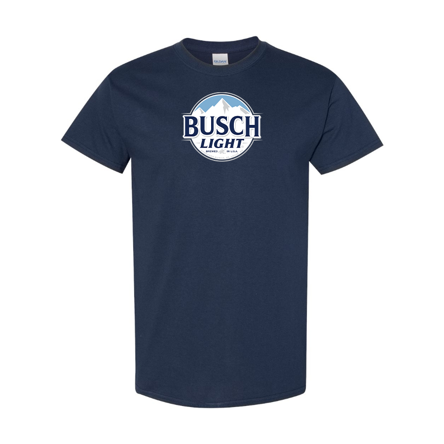 Men's Busch Light Logo Cotton T-Shirt