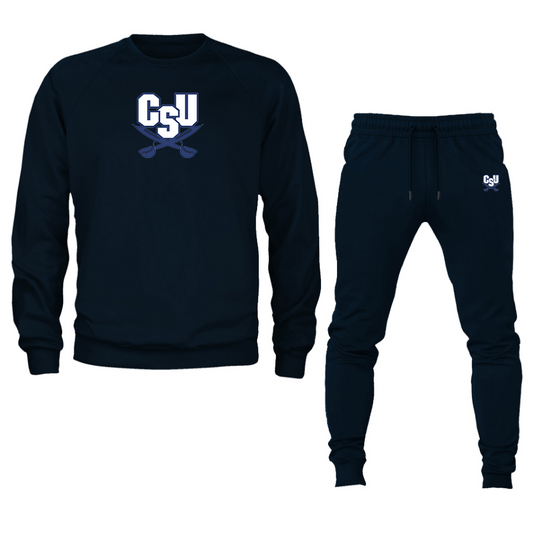 Men's  CSU Buccaneers   Crewneck Sweatshirt Joggers Suit