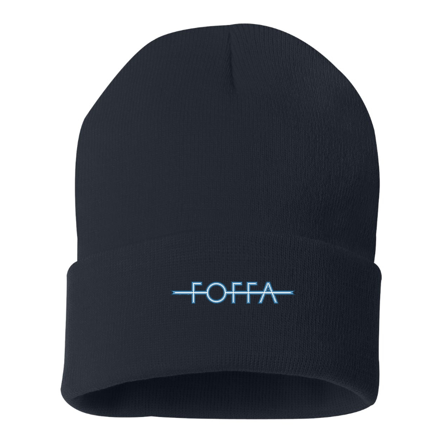 Foffa Blue Logo Beanie Hat