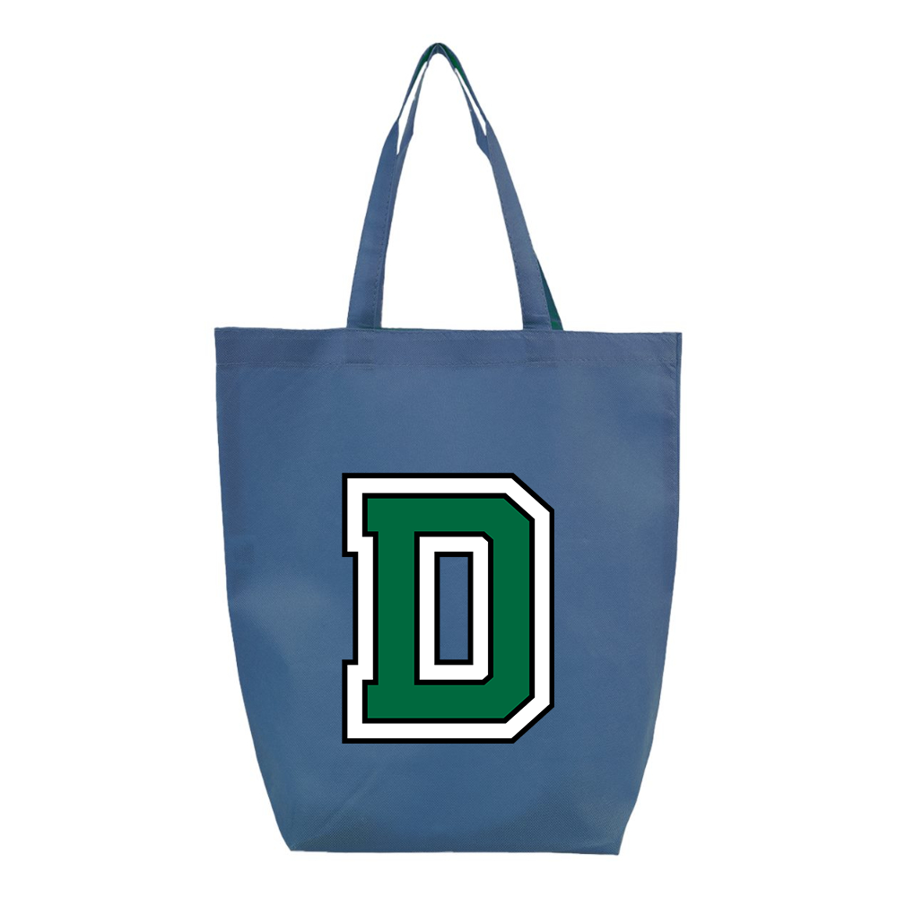 Dartmouth Big Green Q-Tees Non-Woven Gusset Bottom Tote